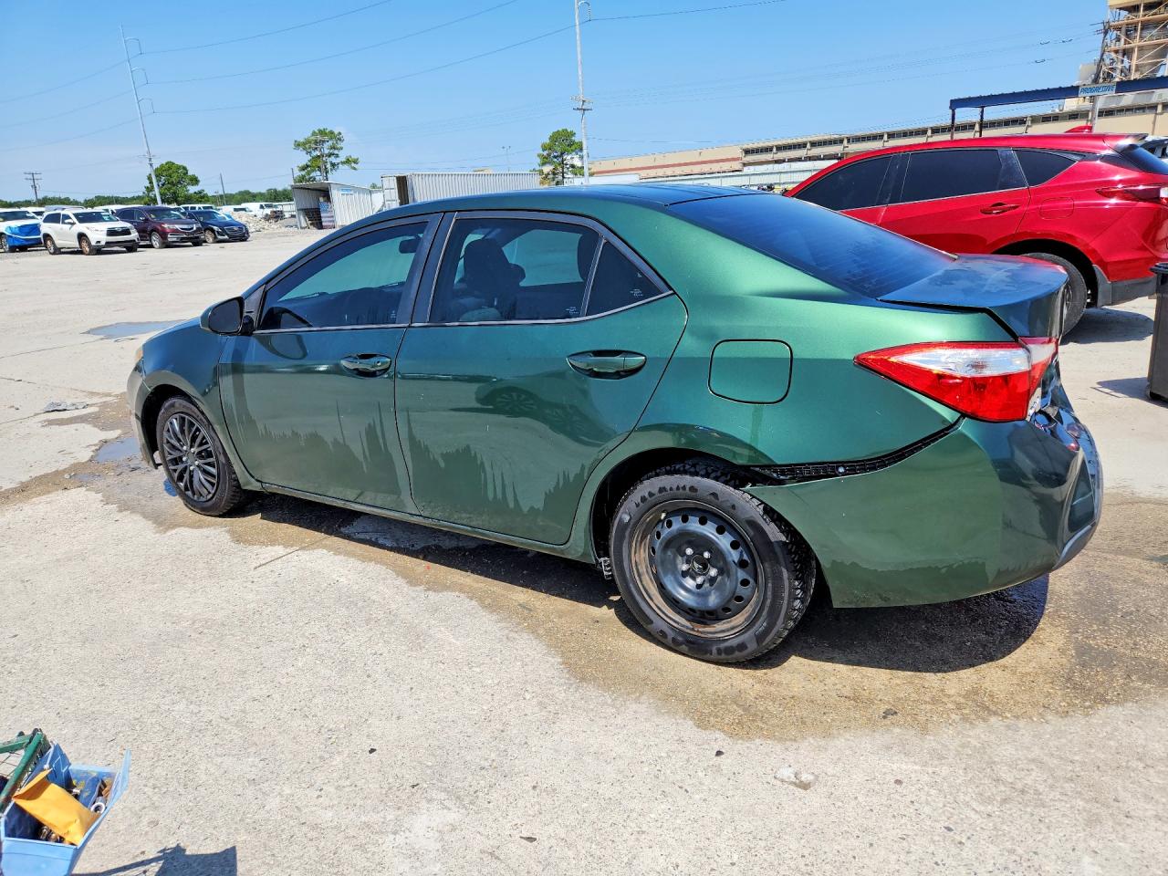 2015 Toyota Corolla Le Green vin: 2T1BURHE0FC454099