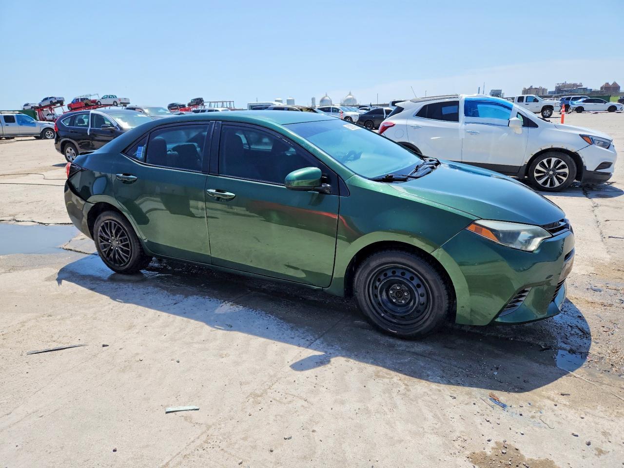 2015 Toyota Corolla Le Green vin: 2T1BURHE0FC454099
