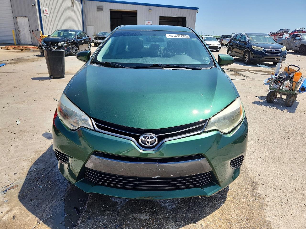 2015 Toyota Corolla Le Green vin: 2T1BURHE0FC454099