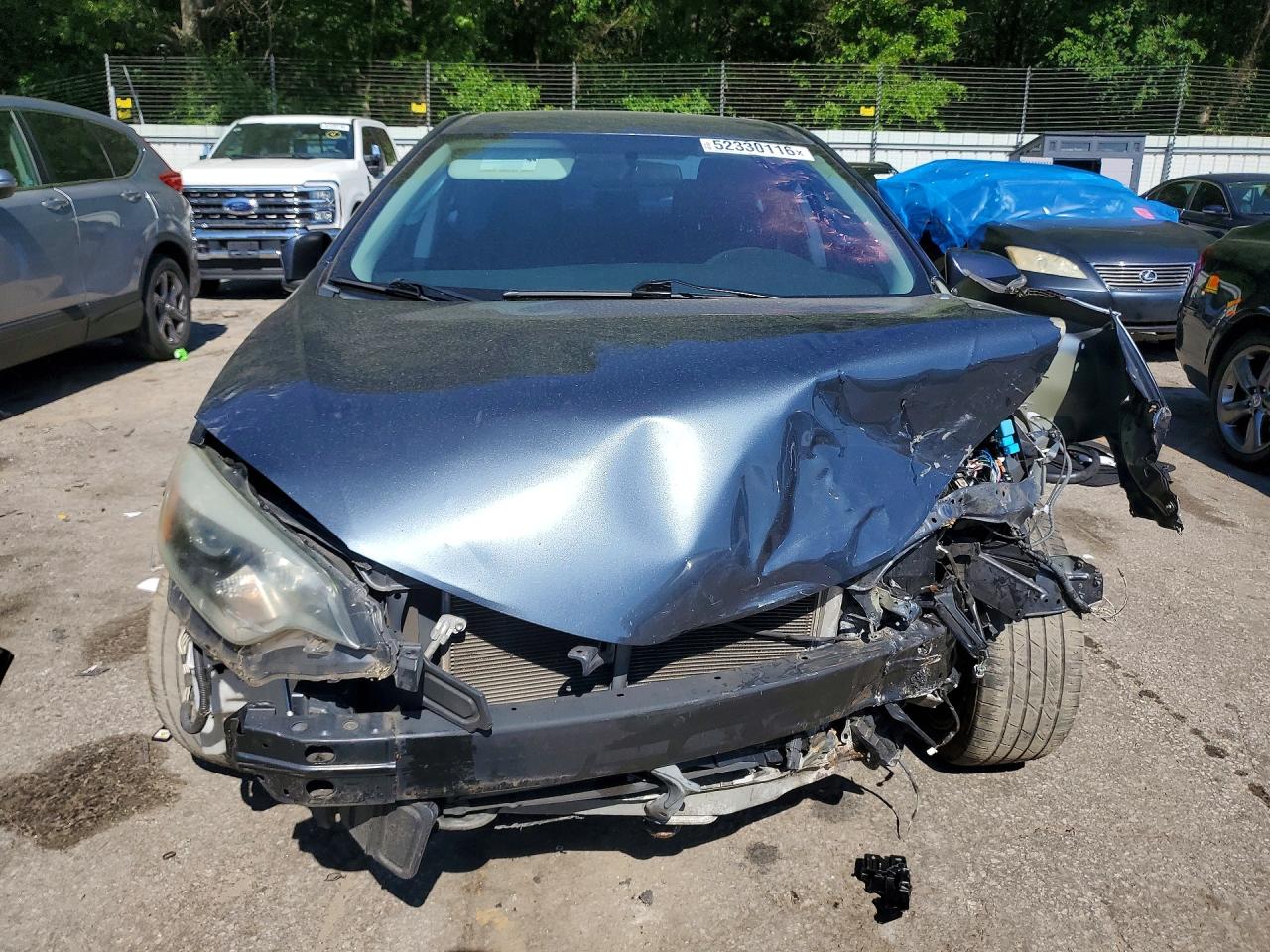 2015 Toyota Corolla S Plus Серый vin: 2T1BURHE0FC463725