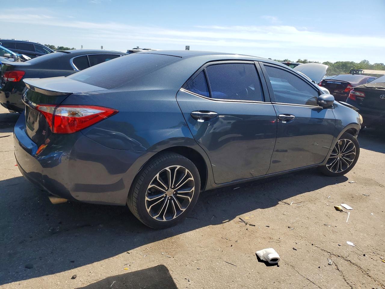 2015 Toyota Corolla S Plus Серый vin: 2T1BURHE0FC463725