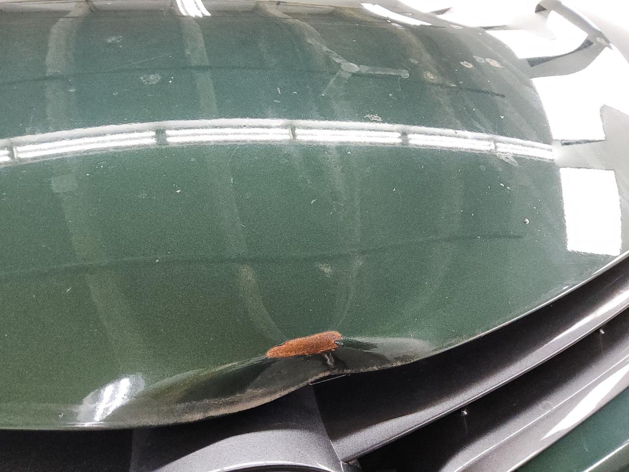 2015 Toyota Corolla Le Green vin: 2T1BURHE0FC473882 Damage: Hood, Broken, Replacement Required