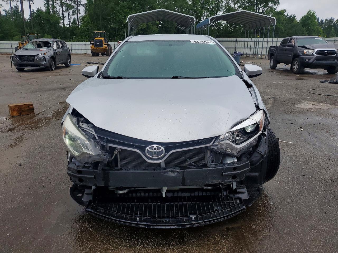 2016 Toyota Corolla Le Silver vin: 2T1BURHE0GC584773