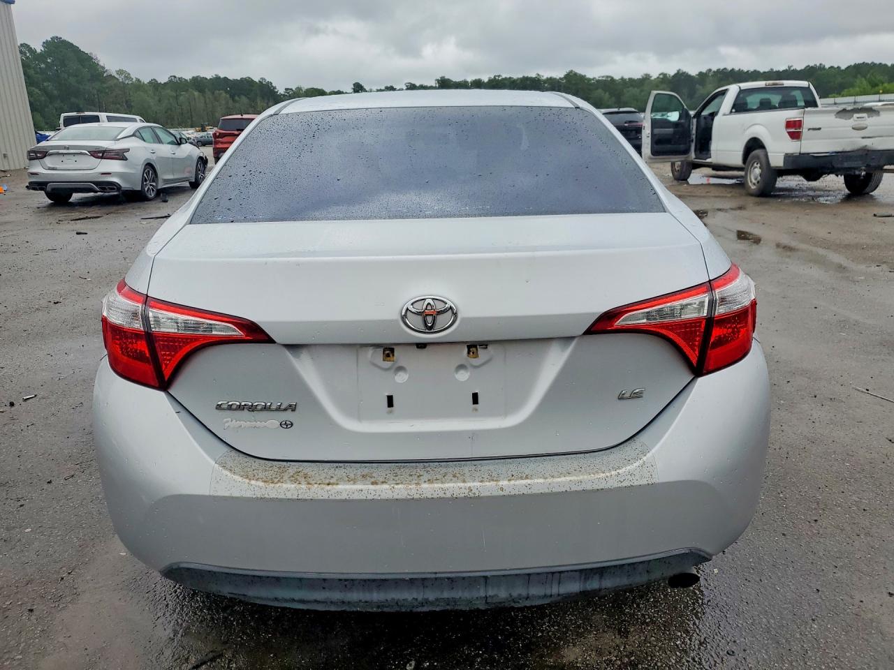 2016 Toyota Corolla Le Silver vin: 2T1BURHE0GC584773