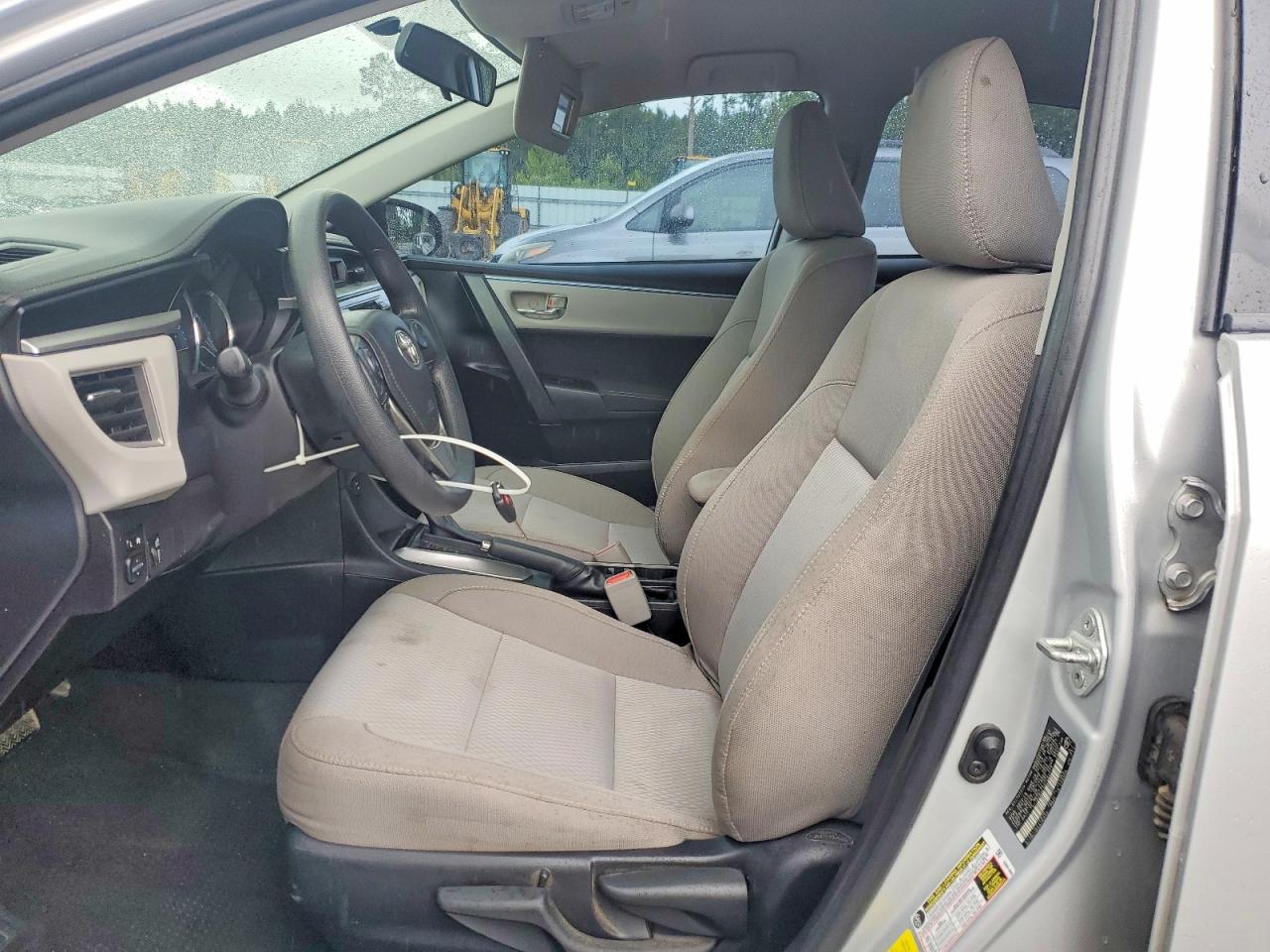 2016 Toyota Corolla Le Silver vin: 2T1BURHE0GC584773