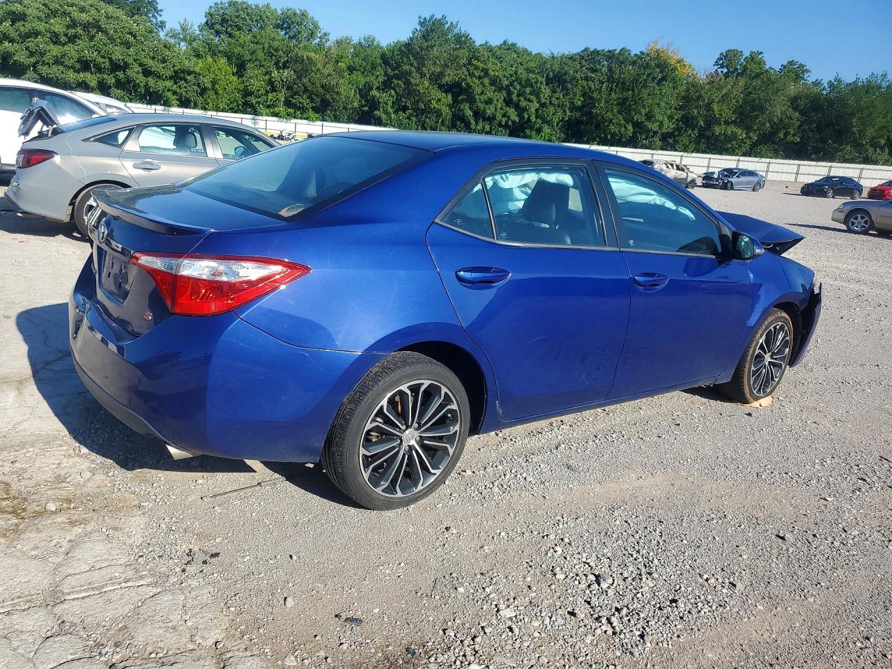 2016 Toyota Corolla S Plus Blue vin: 2T1BURHE0GC741783