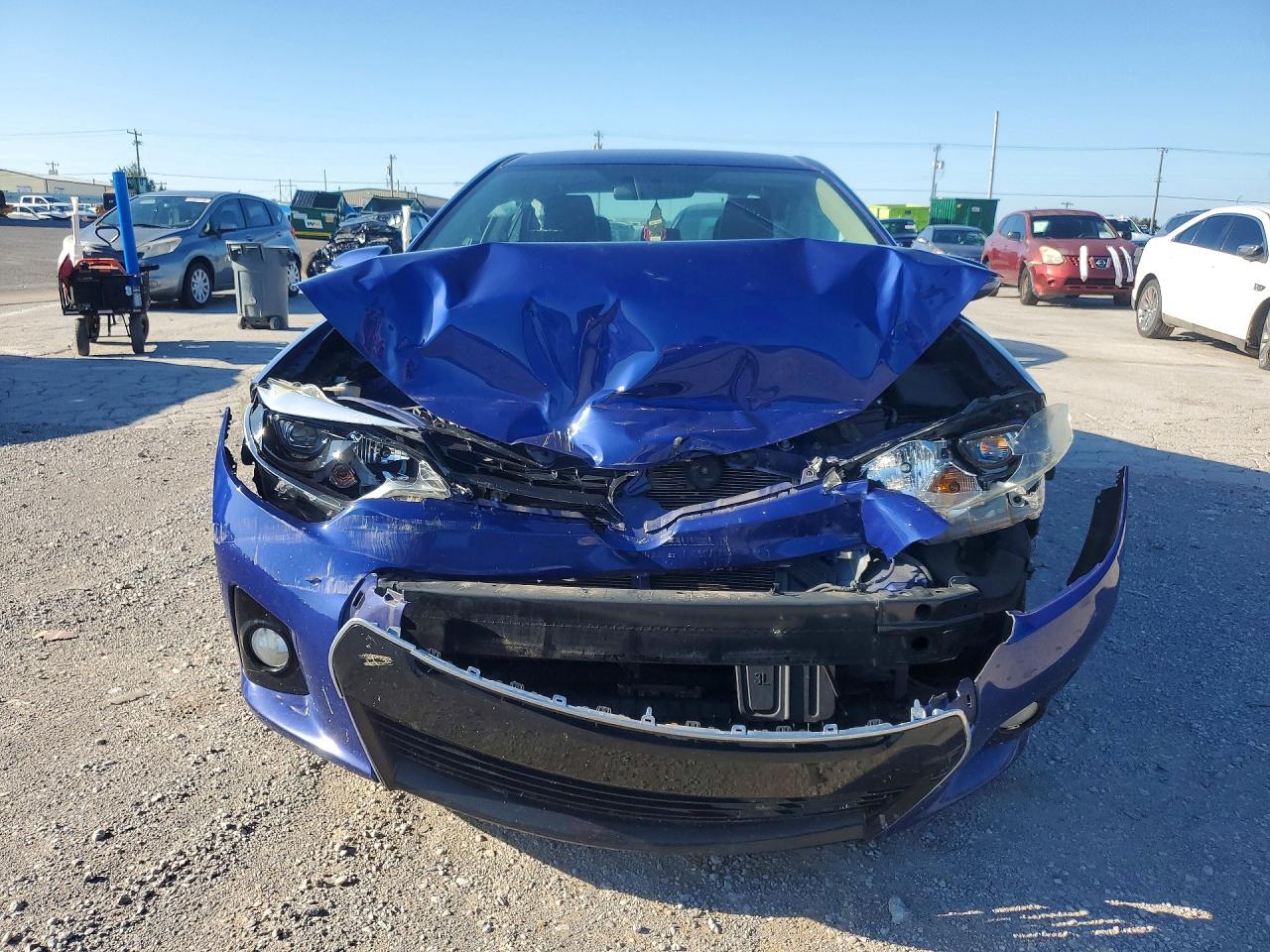 2016 Toyota Corolla S Plus Blue vin: 2T1BURHE0GC741783