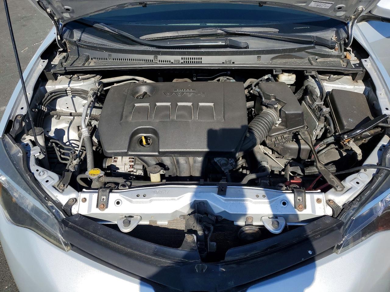 2017 Toyota Corolla L Silver vin: 2T1BURHE0HC765180