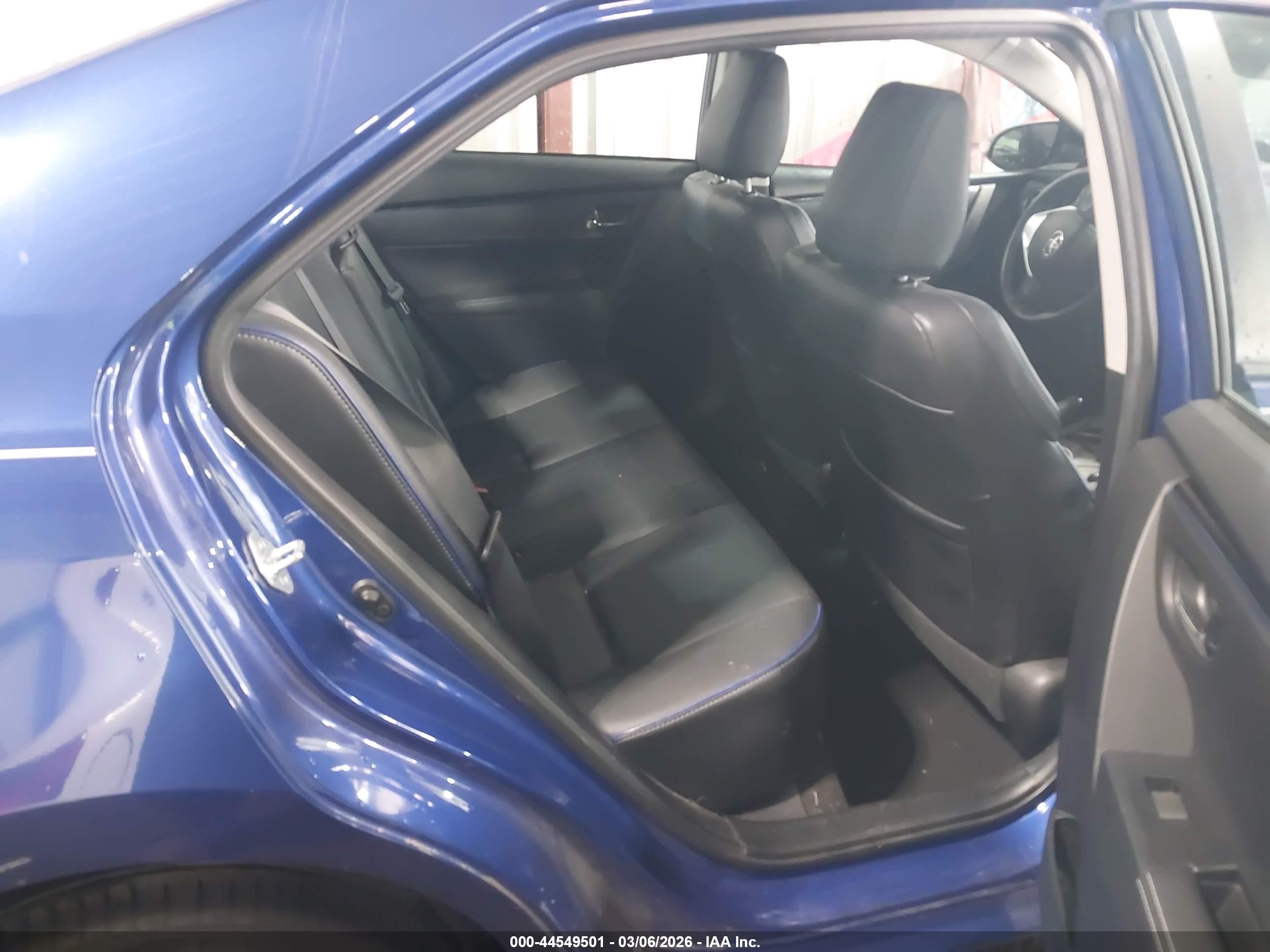 2017 Toyota Corolla Xse Blue vin: 2T1BURHE0HC802762