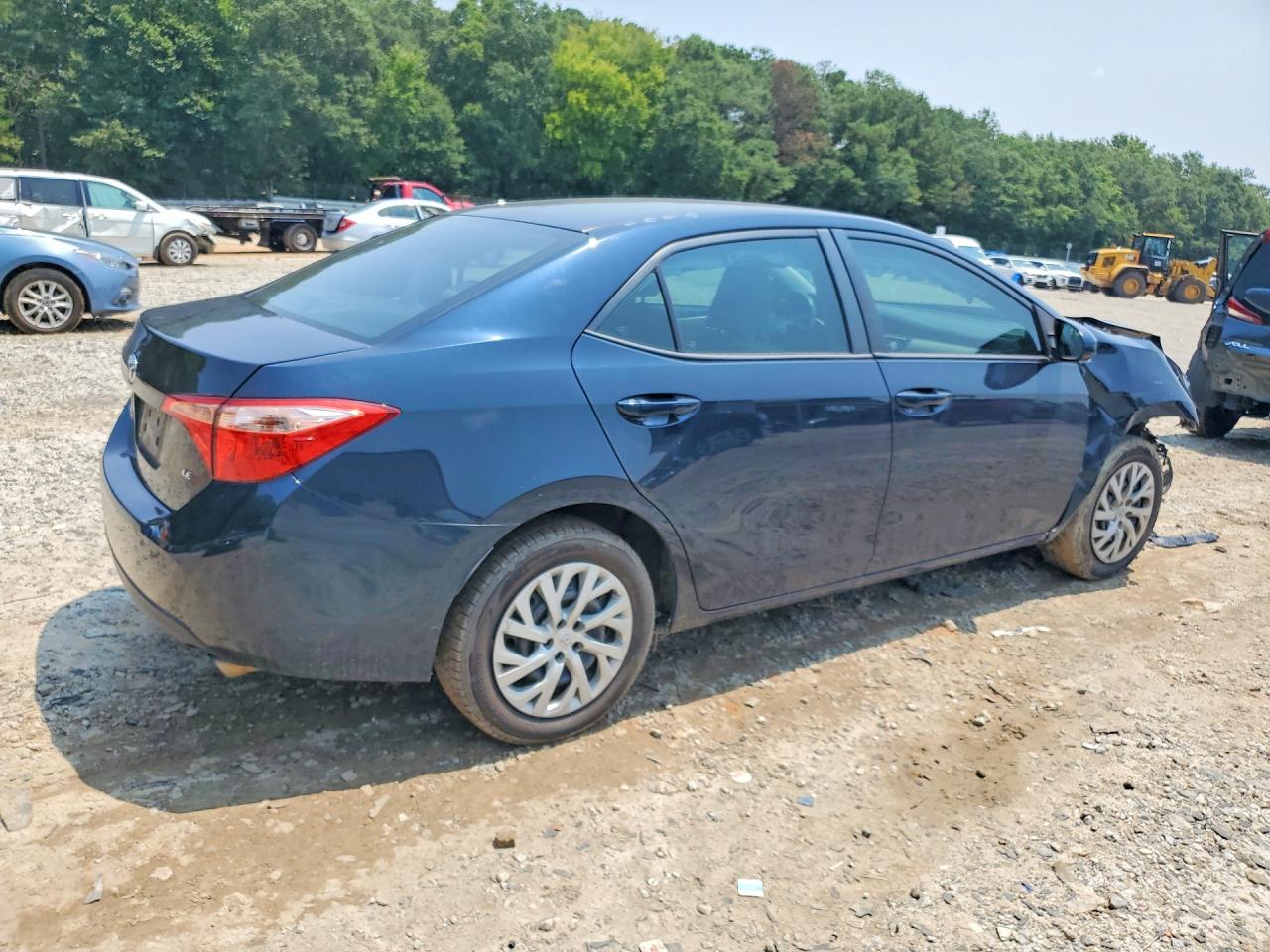 2017 Toyota Corolla Le Blue vin: 2T1BURHE0HC827905