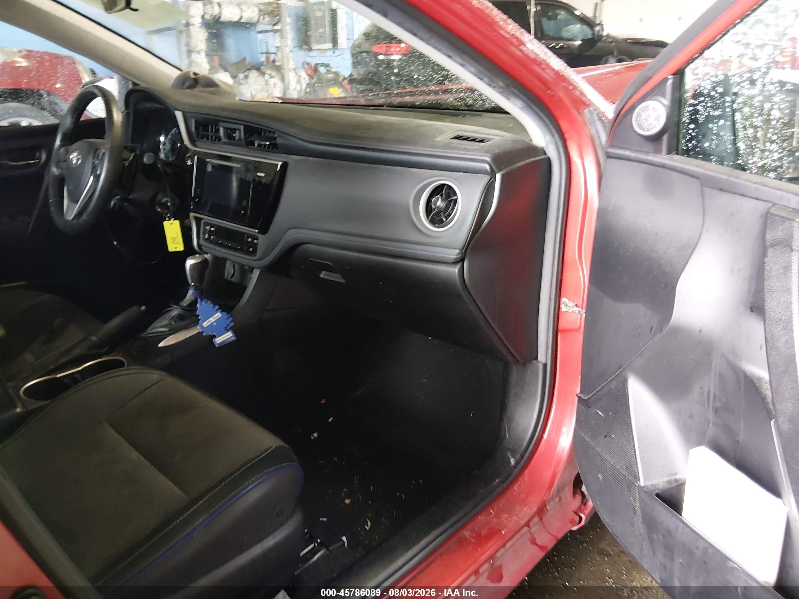 2017 Toyota Corolla Se Red vin: 2T1BURHE0HC961961