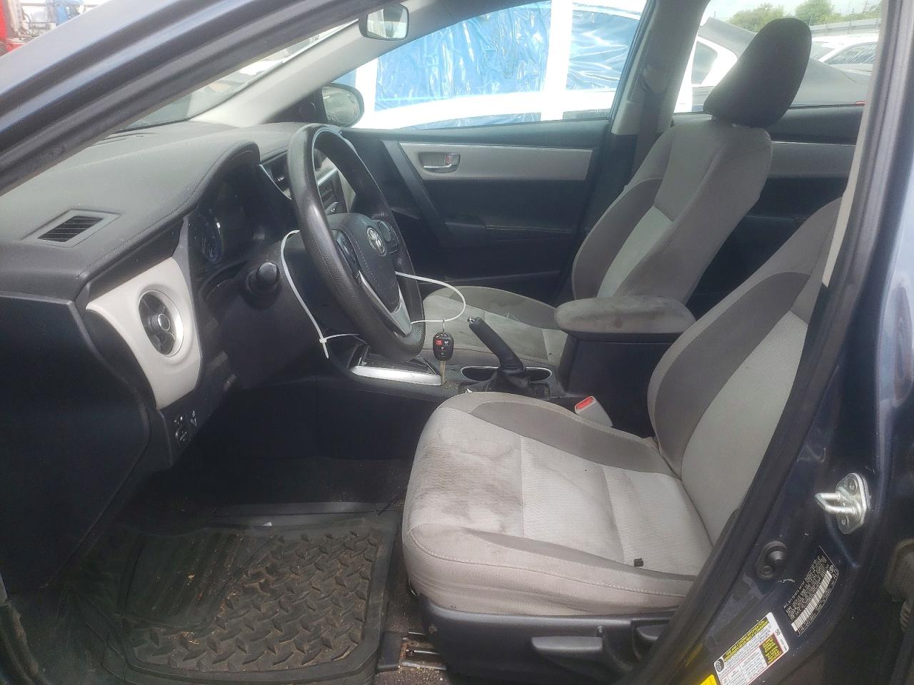 2019 Toyota Corolla L Blue vin: 2T1BURHE0KC230874