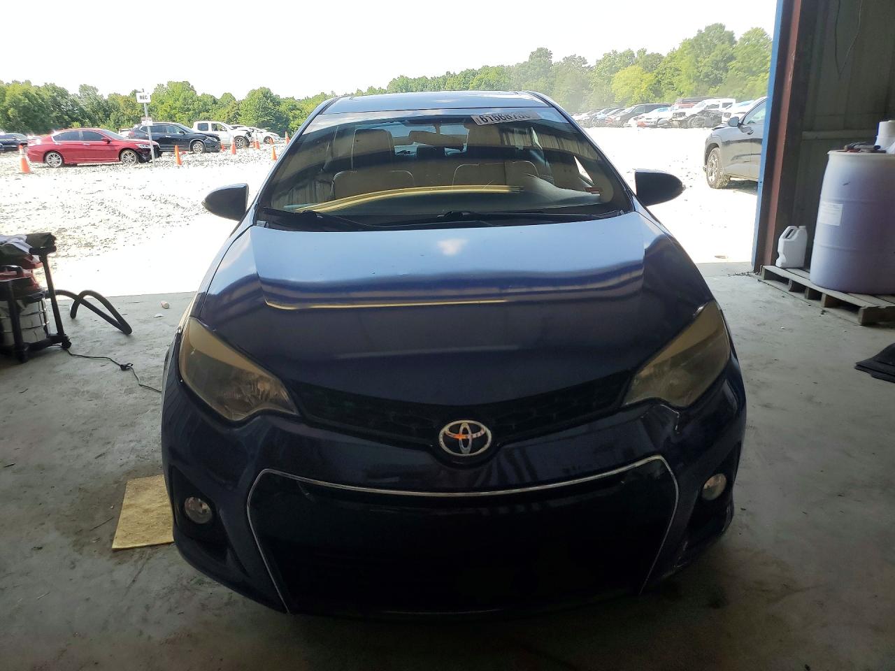 2014 Toyota Corolla S Plus Blue vin: 2T1BURHE1EC000975