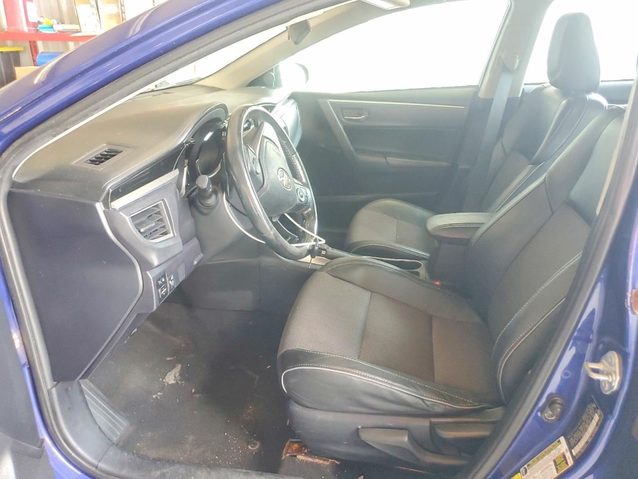 2014 Toyota Corolla S Plus Blue vin: 2T1BURHE1EC000975