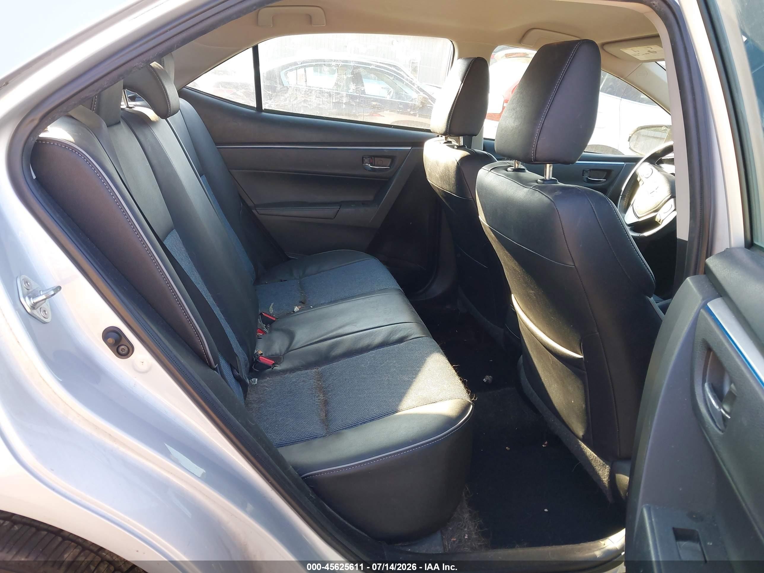 2014 Toyota Corolla S Plus Silver vin: 2T1BURHE1EC002158