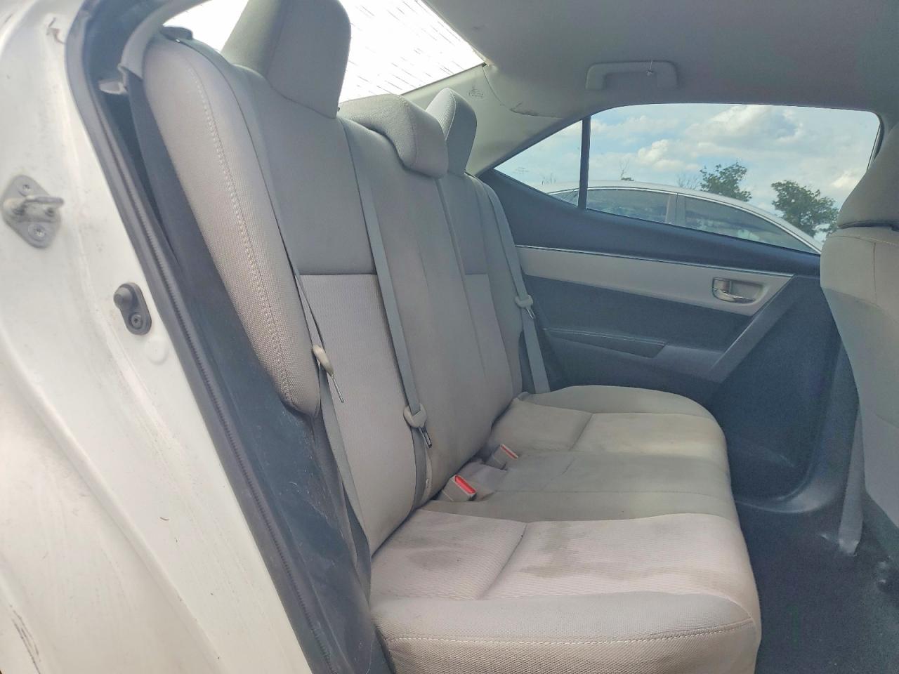 2014 Toyota Corolla Le White vin: 2T1BURHE1EC004086