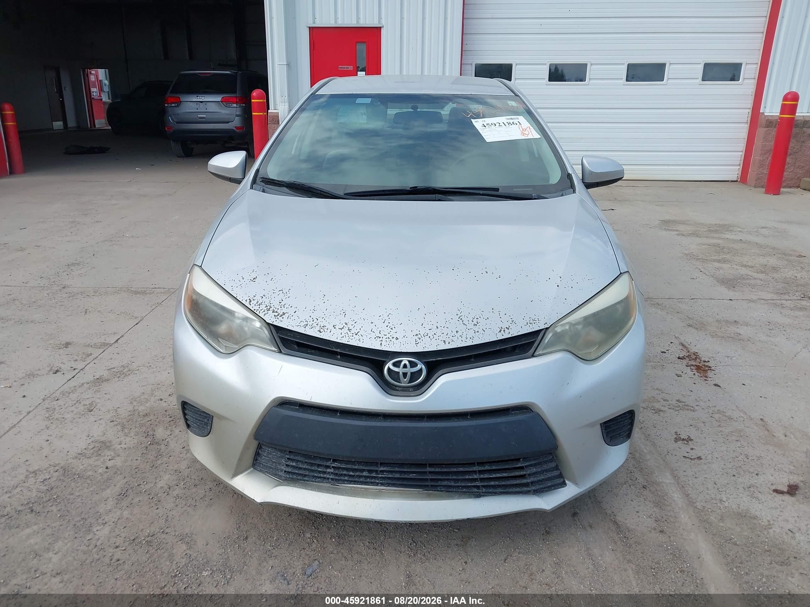 2014 Toyota Corolla Le Silver vin: 2T1BURHE1EC015749