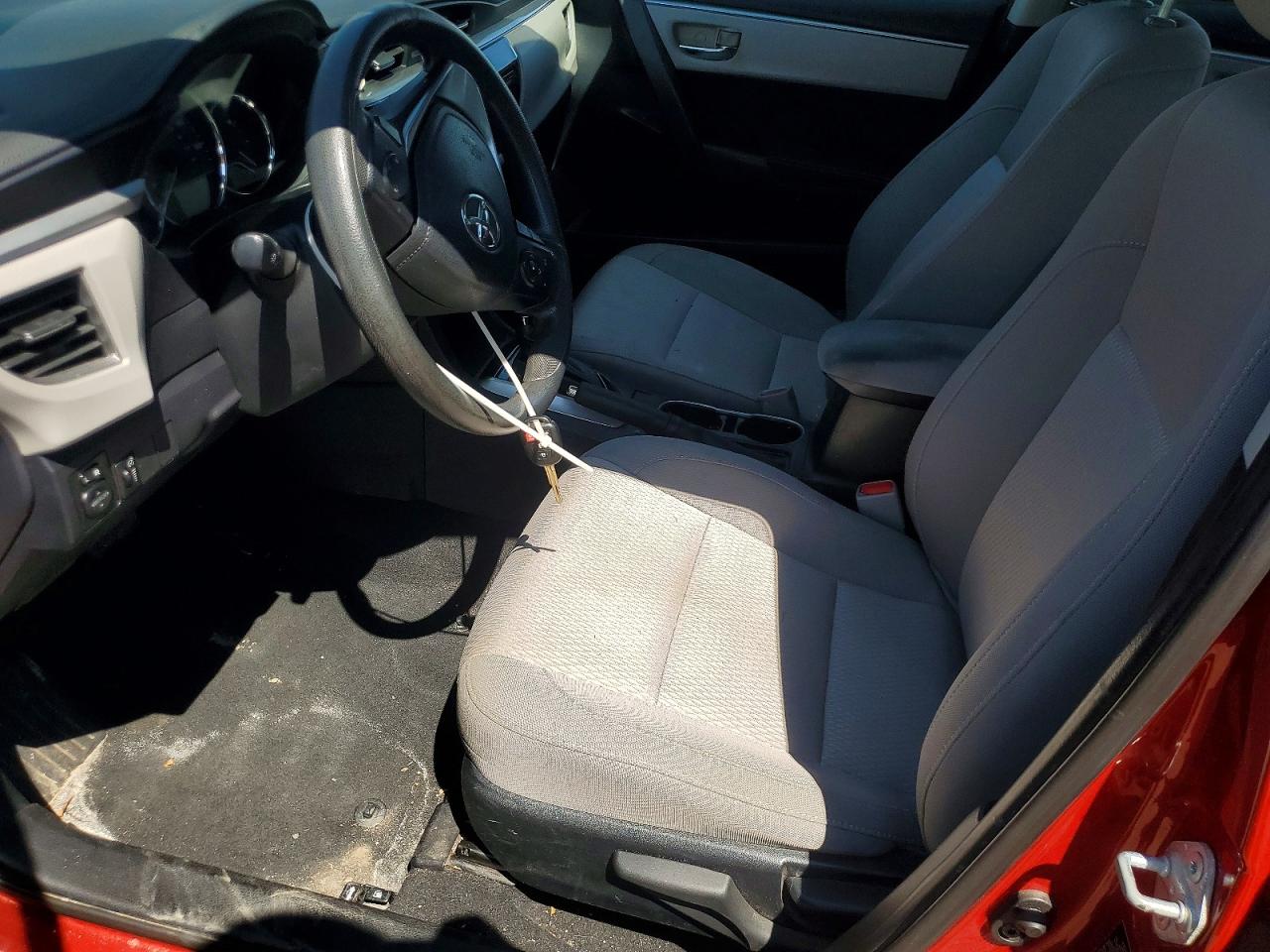 2014 Toyota Corolla Le Red vin: 2T1BURHE1EC032423