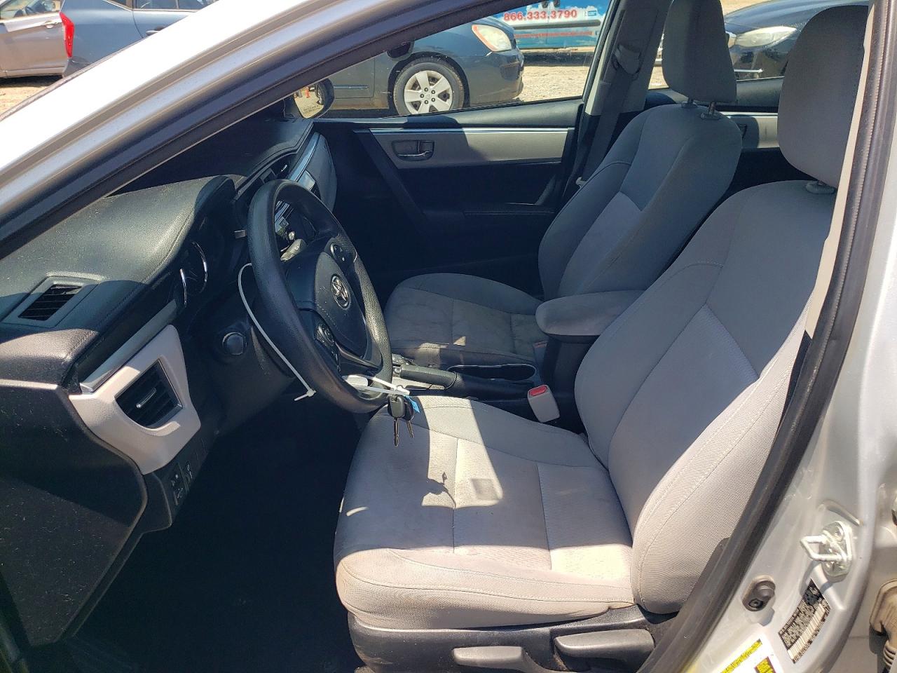 2014 Toyota Corolla Le Silver vin: 2T1BURHE1EC033376