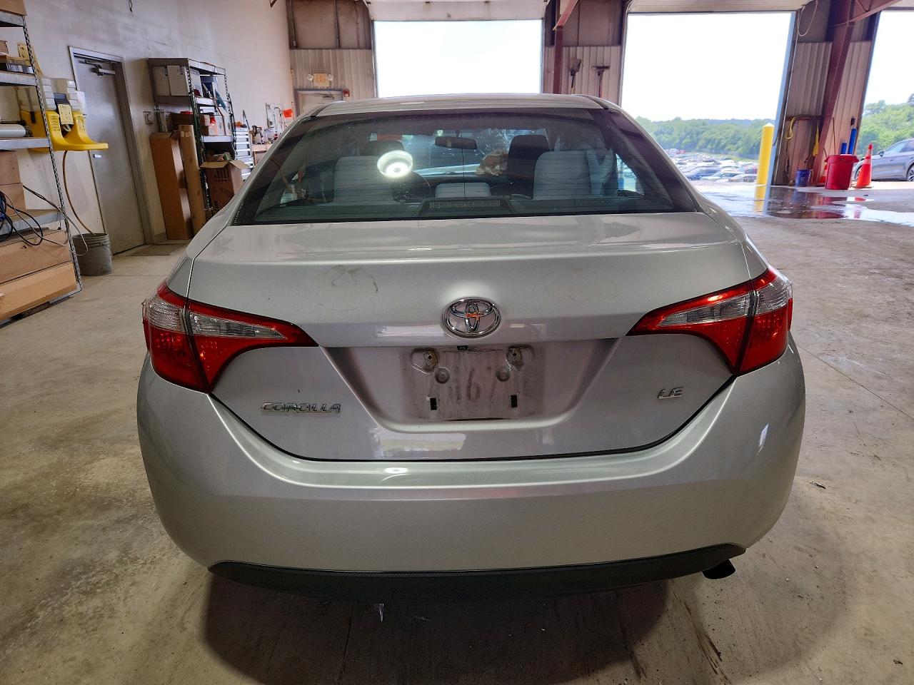 2014 Toyota Corolla Le Серебряный vin: 2T1BURHE1EC035256