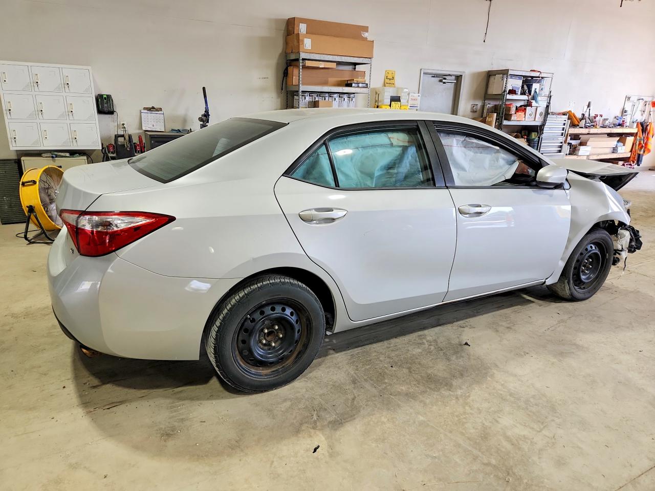 2014 Toyota Corolla Le Серебряный vin: 2T1BURHE1EC035256