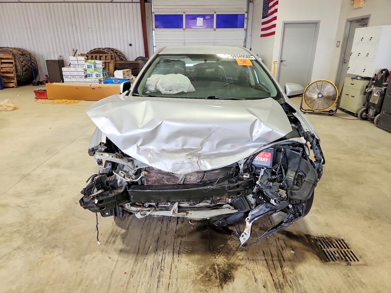 2014 Toyota Corolla Le Серебряный vin: 2T1BURHE1EC035256
