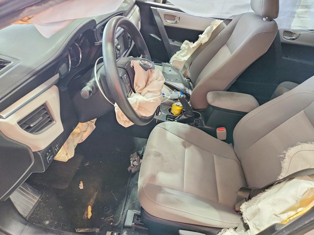 2014 Toyota Corolla Le Серебряный vin: 2T1BURHE1EC035256