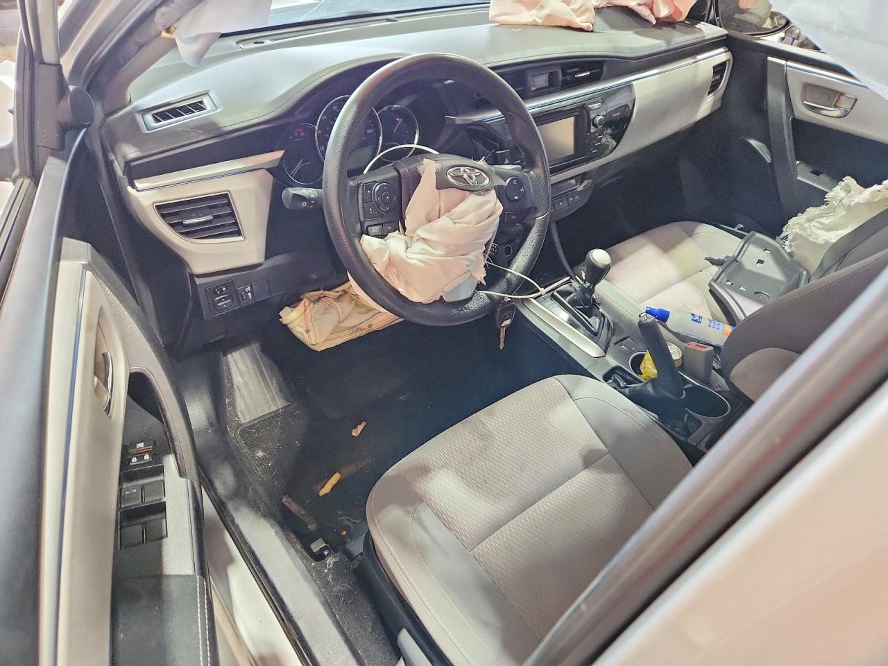 2014 Toyota Corolla Le Серебряный vin: 2T1BURHE1EC035256