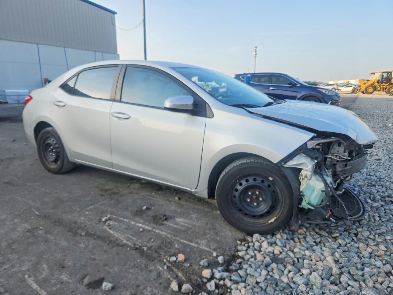 2014 Toyota Corolla Le Серебряный vin: 2T1BURHE1EC036357