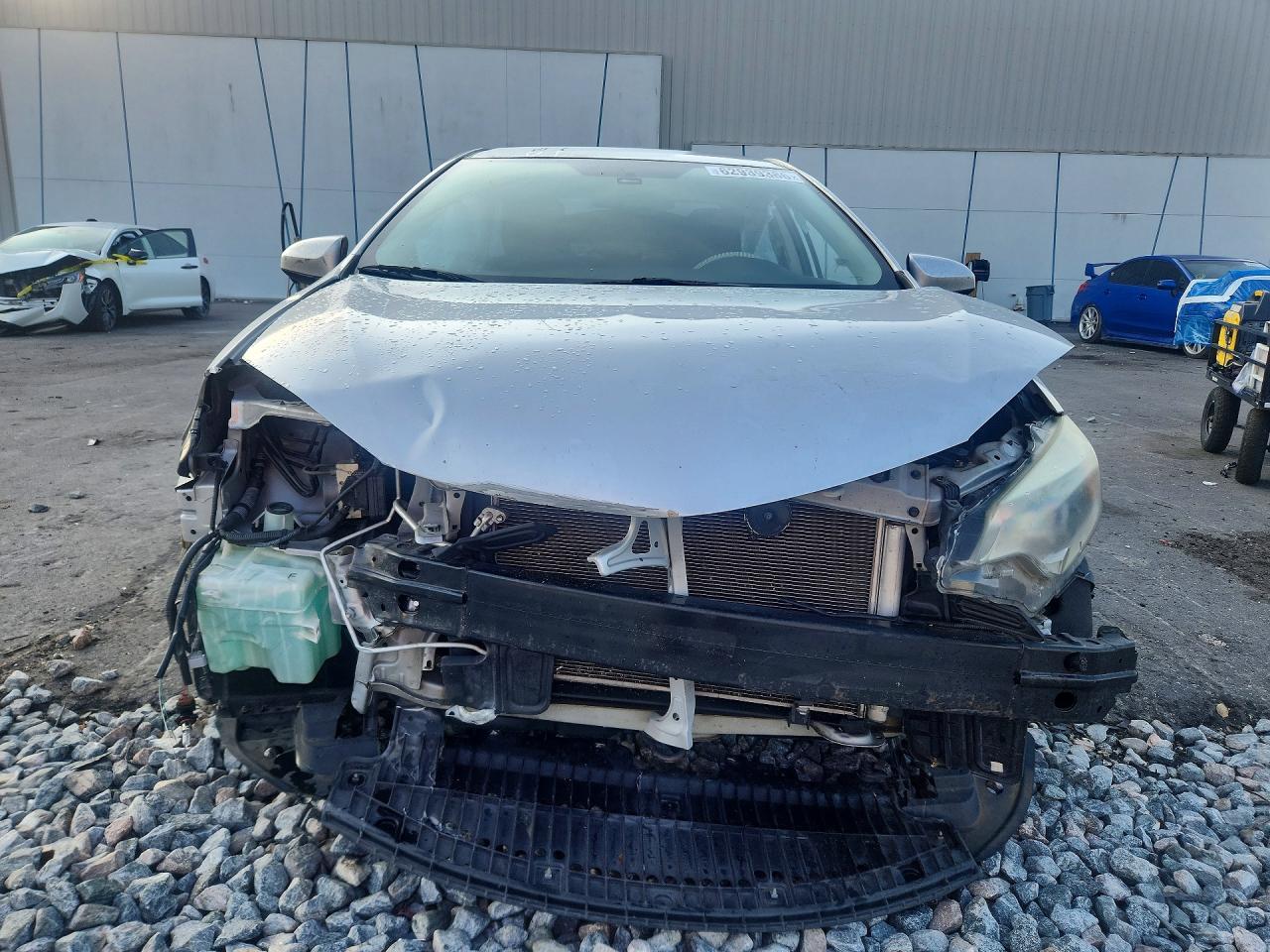 2014 Toyota Corolla Le Серебряный vin: 2T1BURHE1EC036357