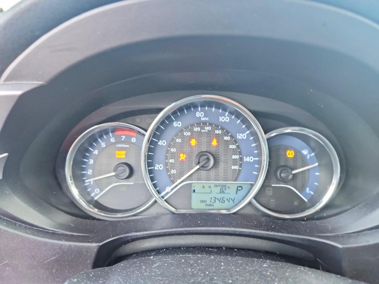 2014 Toyota Corolla Le Серебряный vin: 2T1BURHE1EC036357