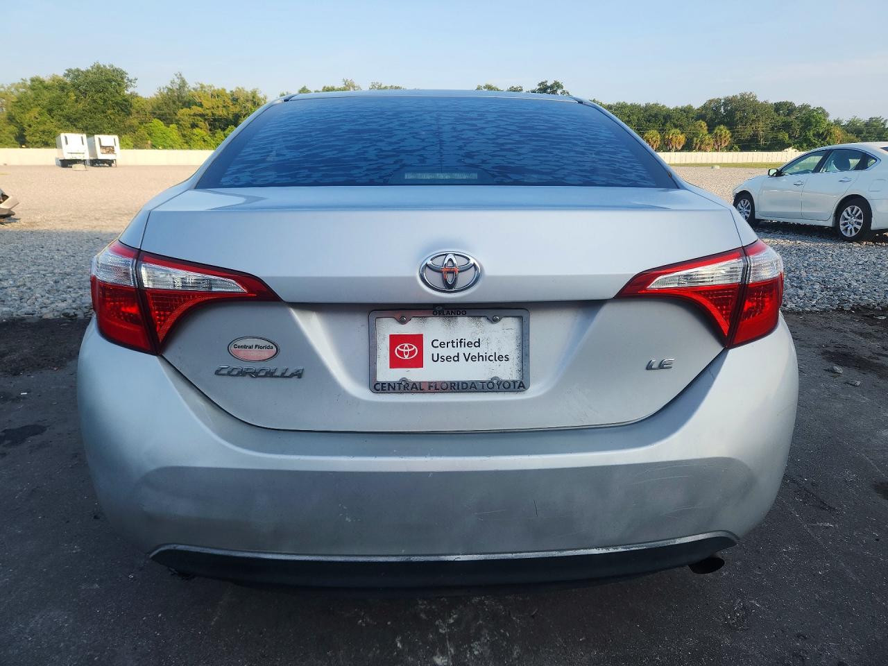 2014 Toyota Corolla Le Серебряный vin: 2T1BURHE1EC036357