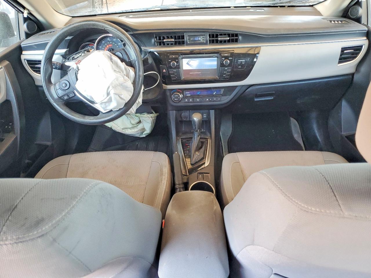 2014 Toyota Corolla Gray vin: 2T1BURHE1EC051716