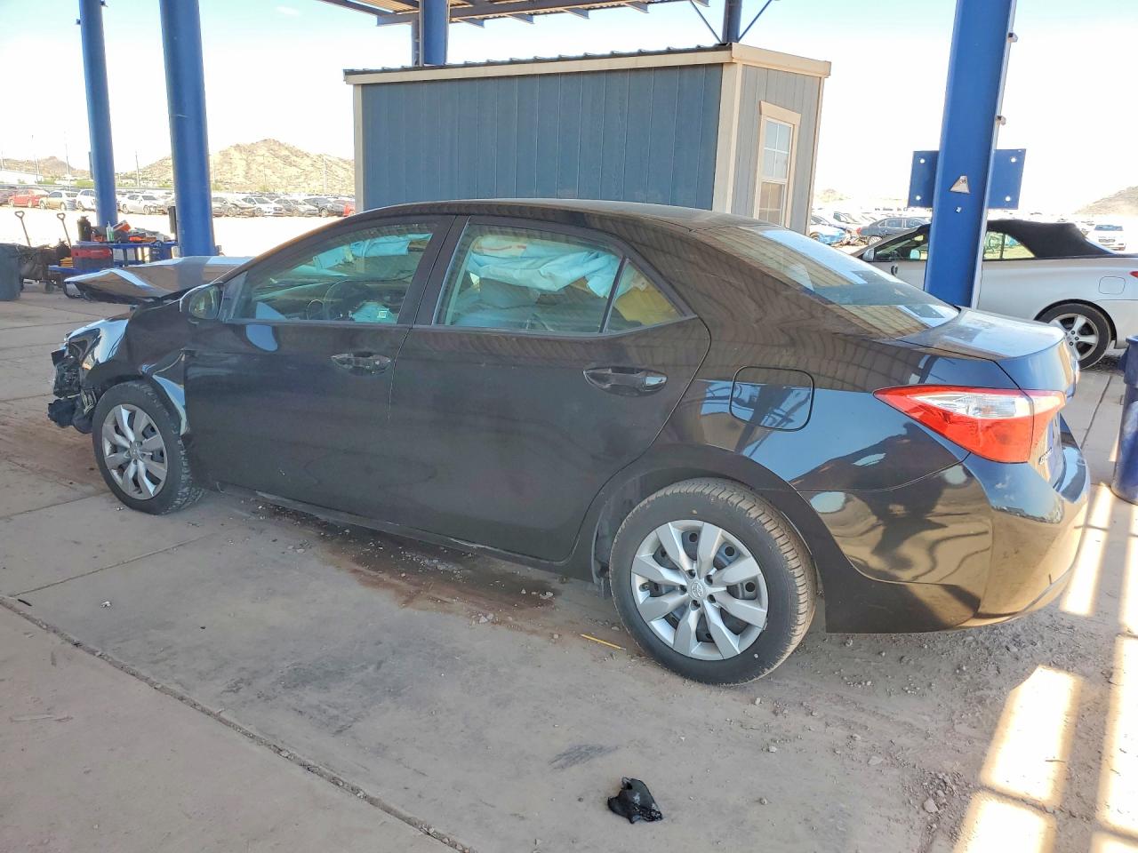 2014 Toyota Corolla Gray vin: 2T1BURHE1EC051716