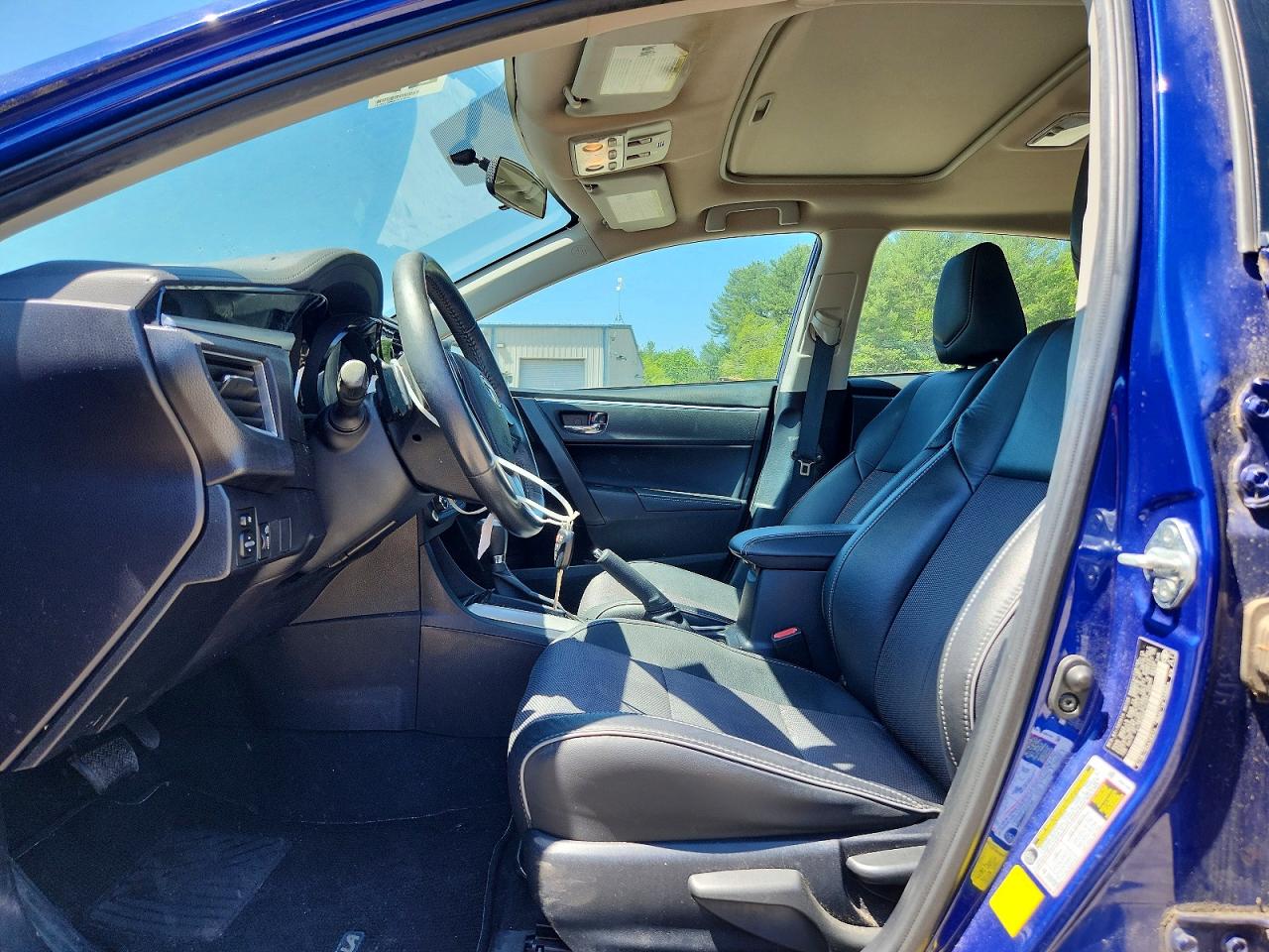 2014 Toyota Corolla S Plus Blue vin: 2T1BURHE1EC074655