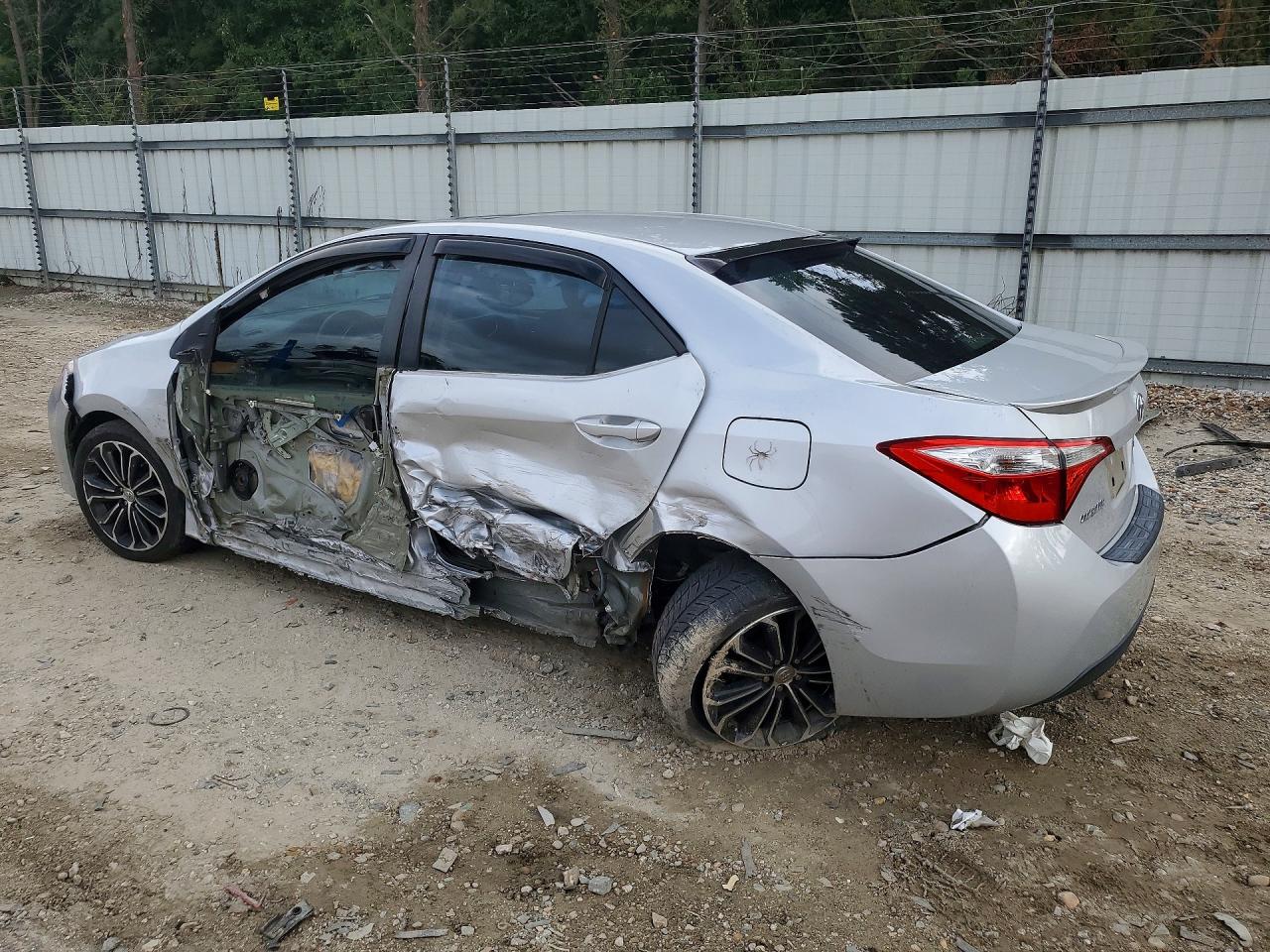 2014 Toyota Corolla S Plus Silver vin: 2T1BURHE1EC079936