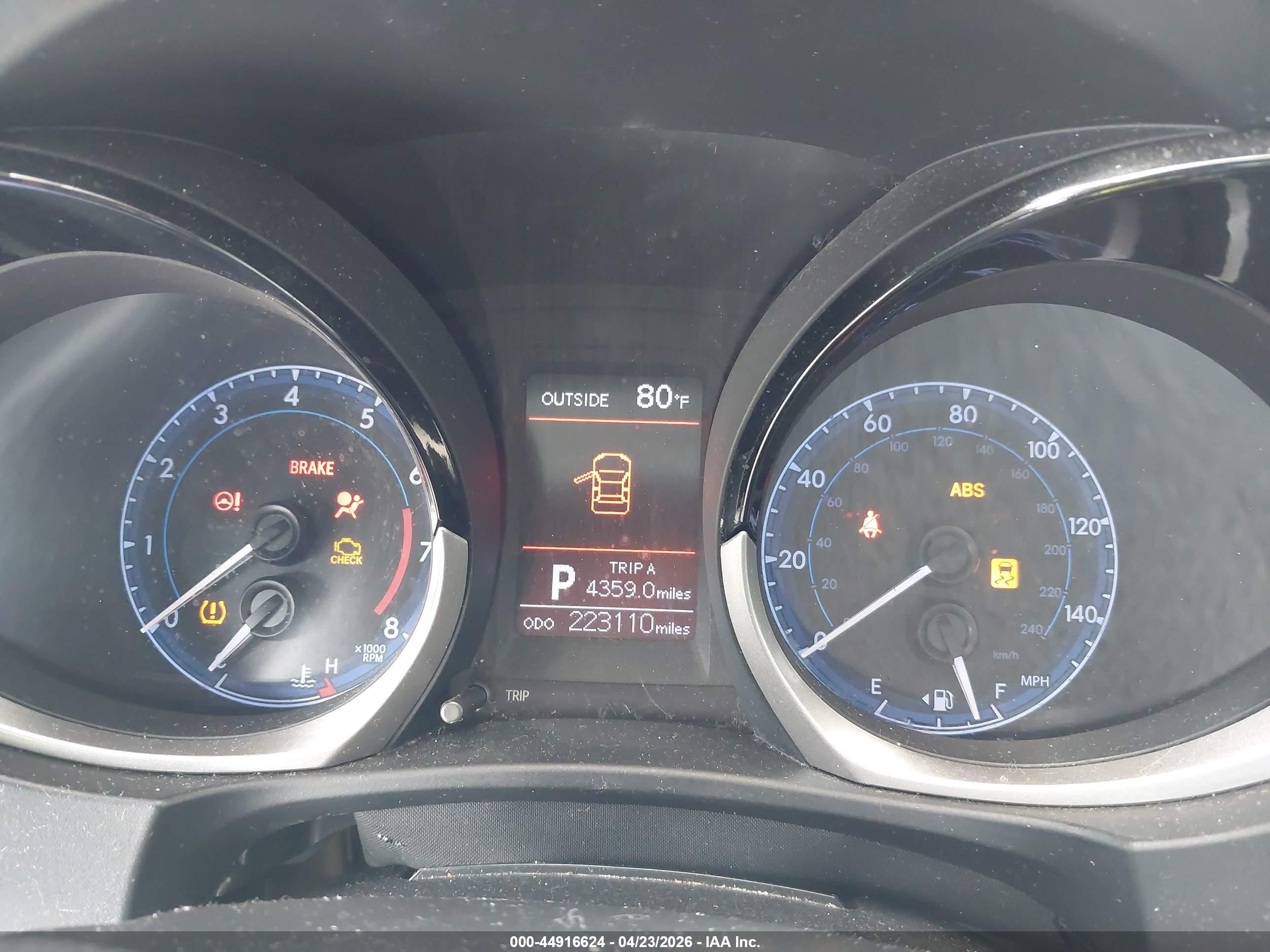 2014 Toyota Corolla S Plus Синий vin: 2T1BURHE1EC082075