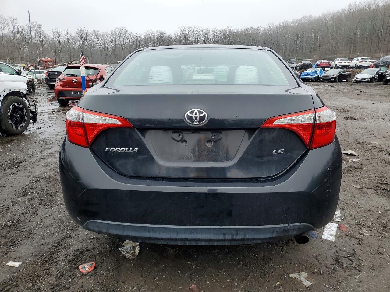 2014 Toyota Corolla Le Черный vin: 2T1BURHE1EC084151