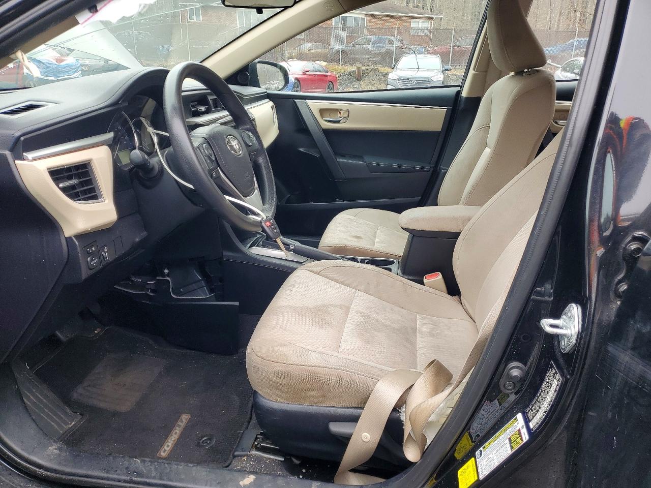 2014 Toyota Corolla Le Черный vin: 2T1BURHE1EC084151