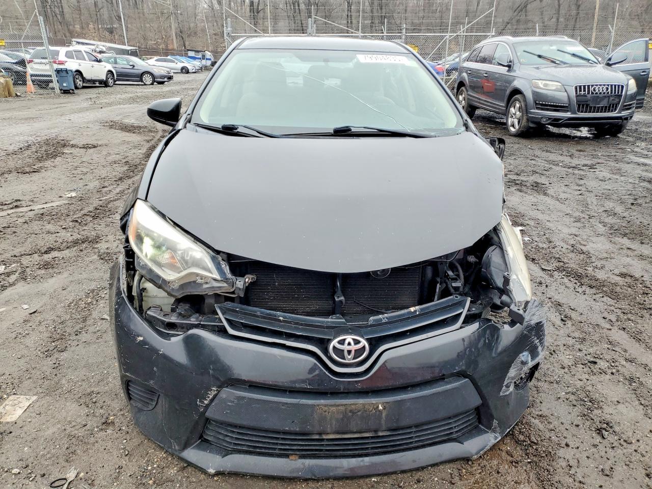 2014 Toyota Corolla Le Черный vin: 2T1BURHE1EC084151