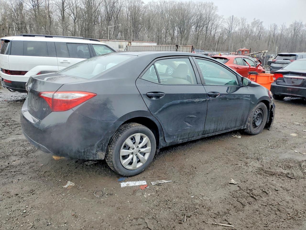 2014 Toyota Corolla Le Черный vin: 2T1BURHE1EC084151