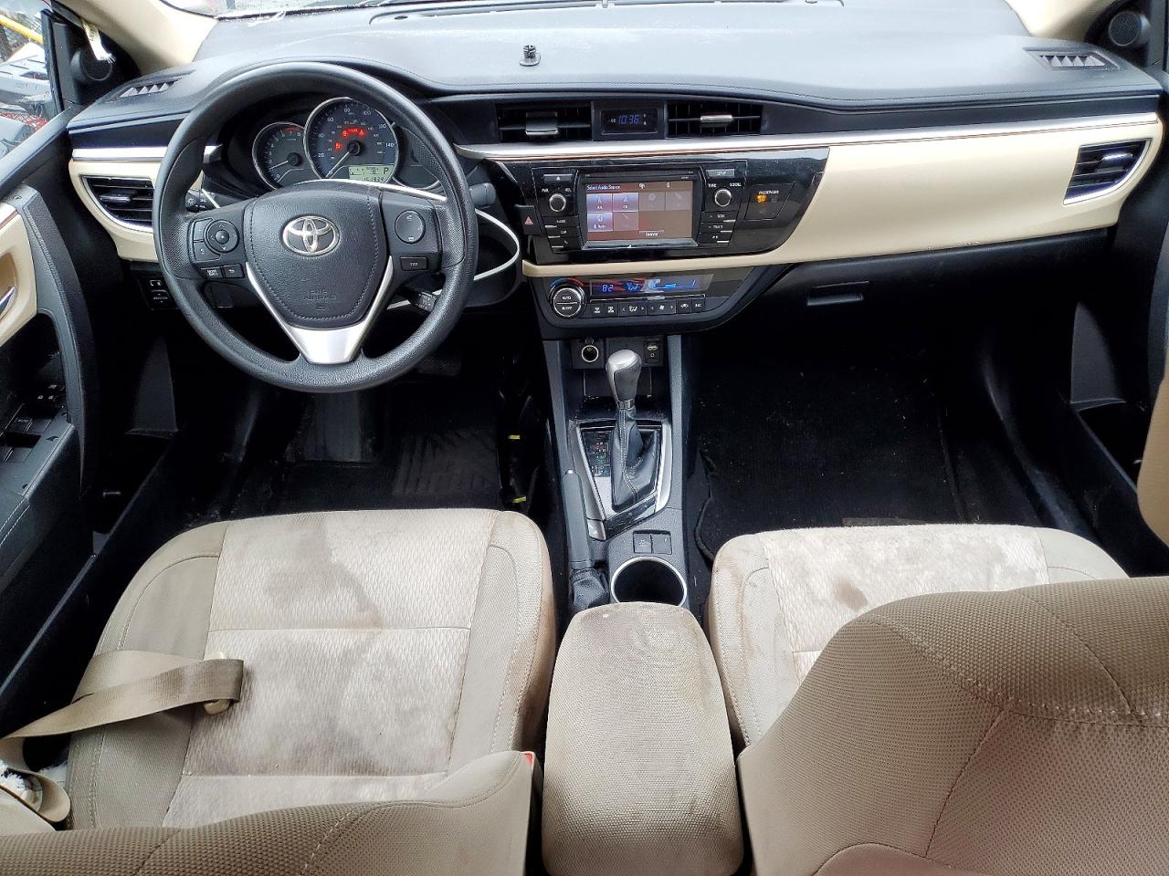 2014 Toyota Corolla Le Черный vin: 2T1BURHE1EC084151