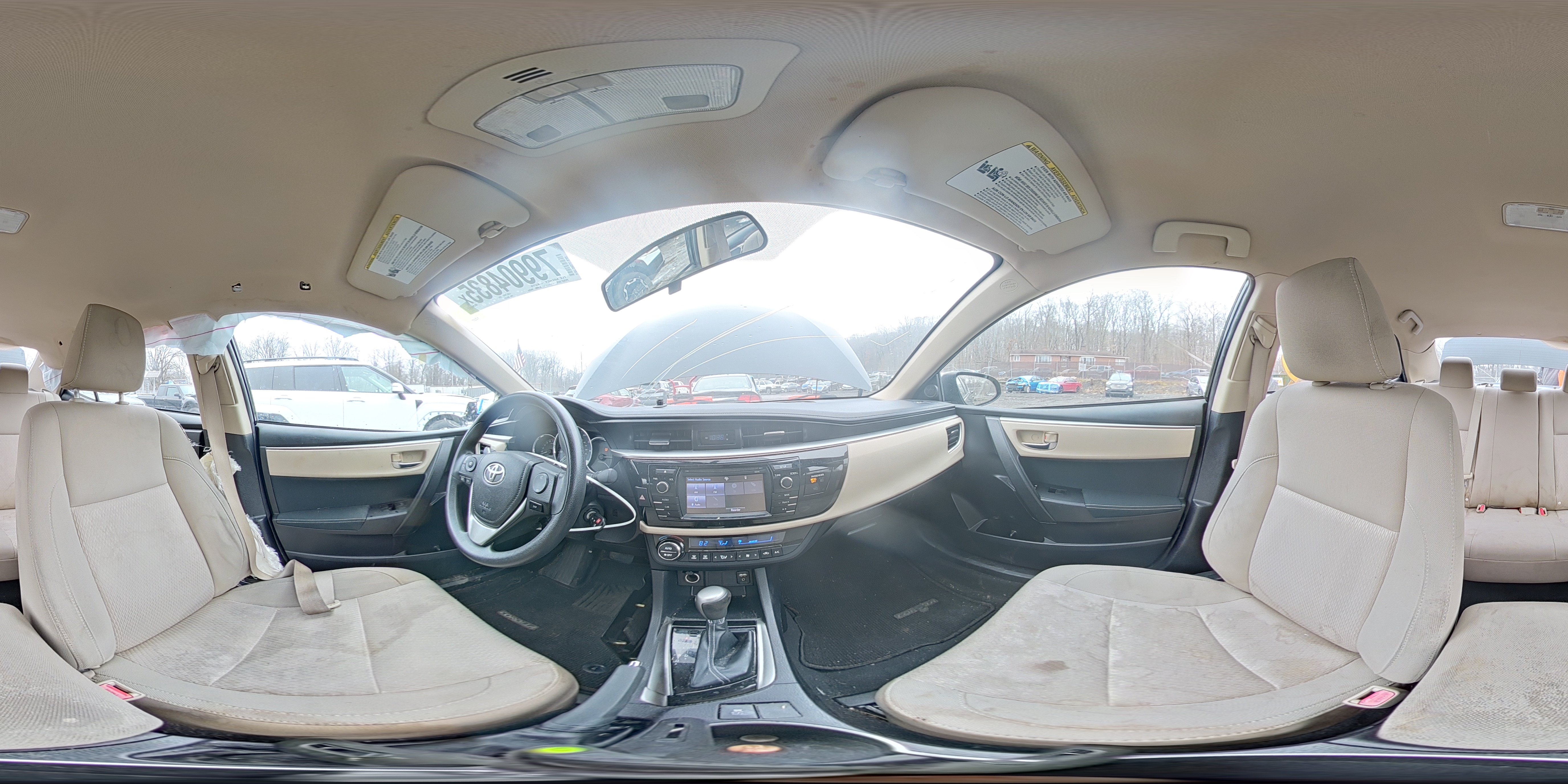 2014 Toyota Corolla Le Черный vin: 2T1BURHE1EC084151