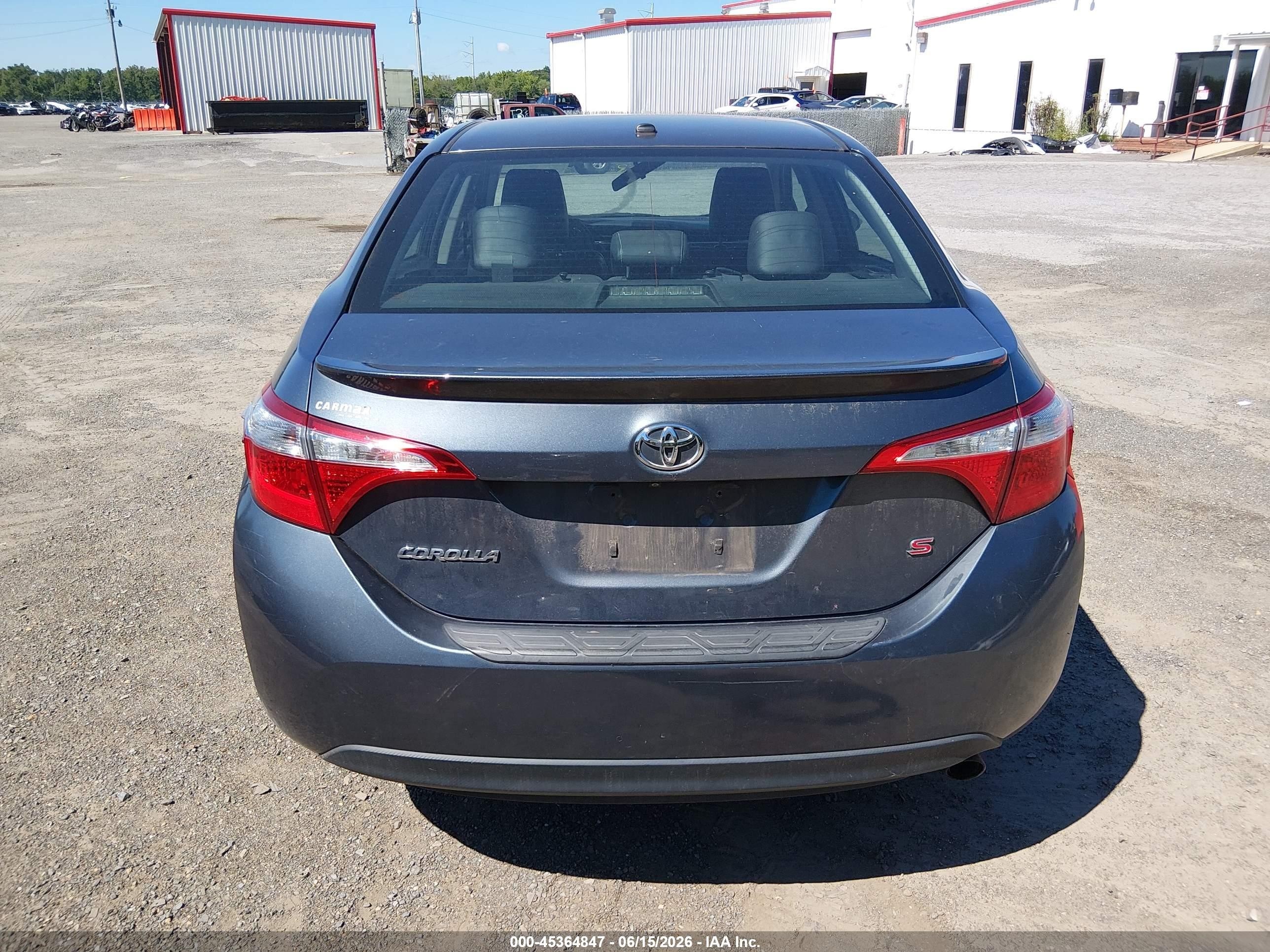 2014 Toyota Corolla S Premium Light Blue vin: 2T1BURHE1EC106150