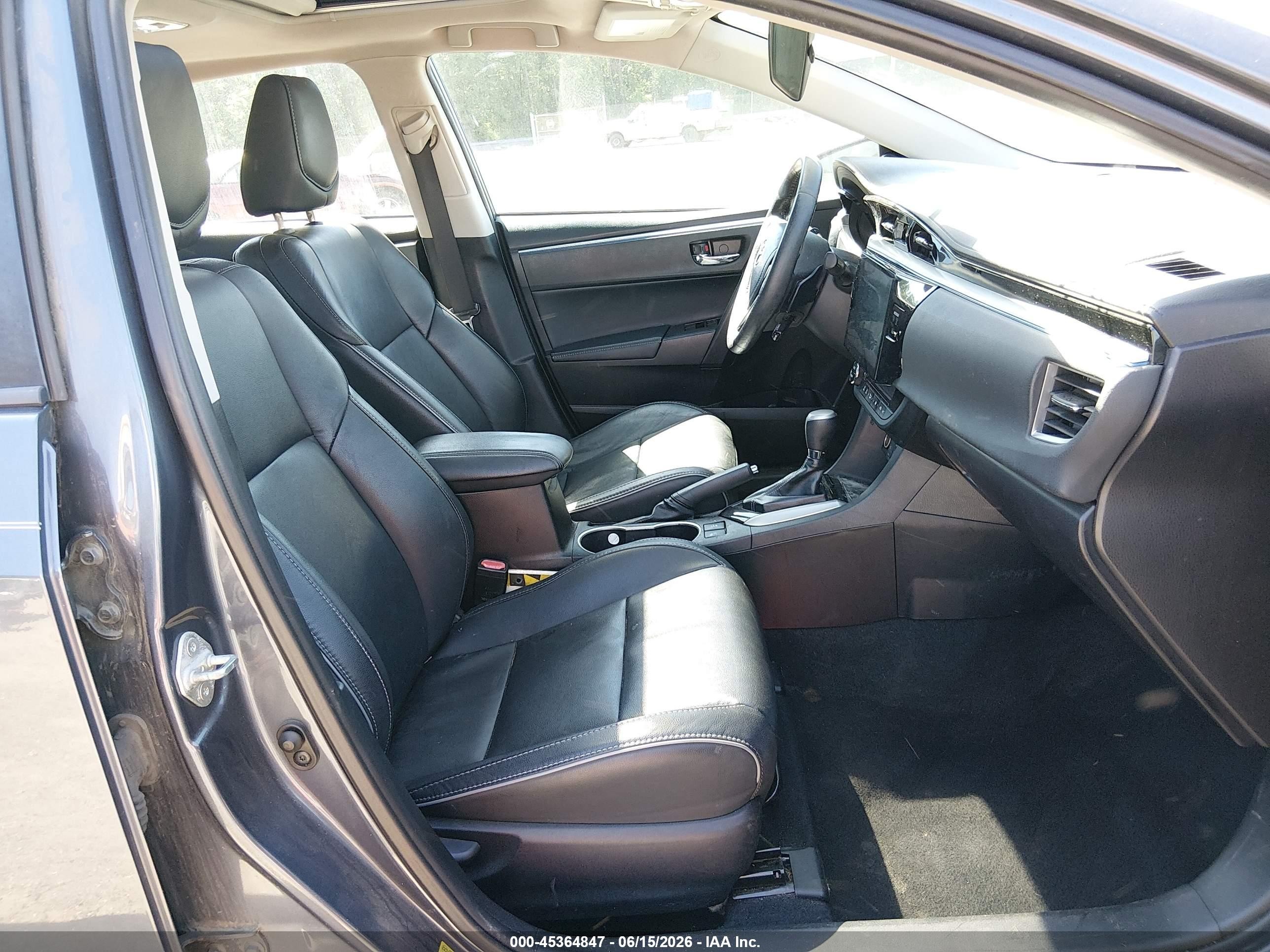 2014 Toyota Corolla S Premium Light Blue vin: 2T1BURHE1EC106150