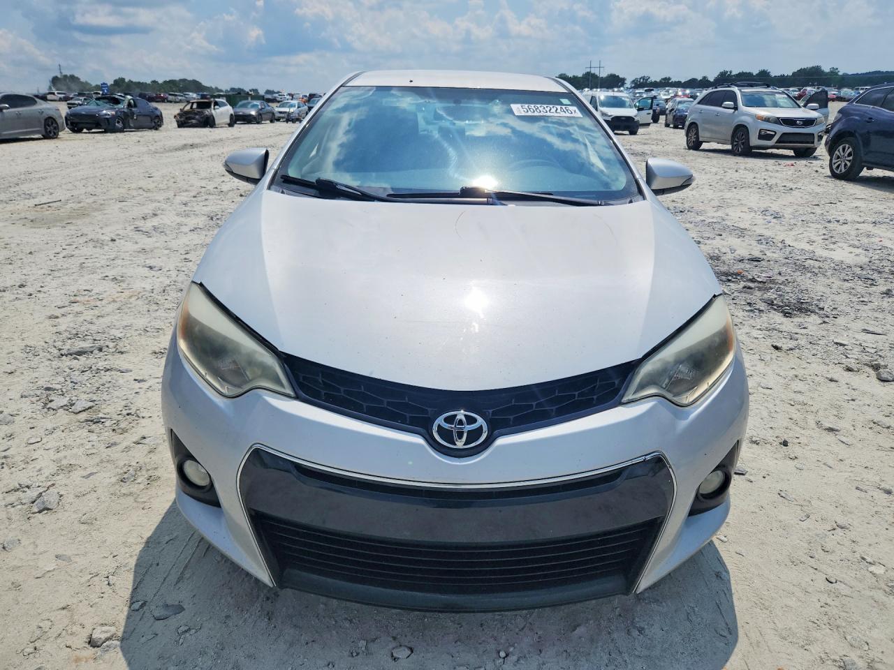2014 Toyota Corolla S Plus Silver vin: 2T1BURHE1EC109064