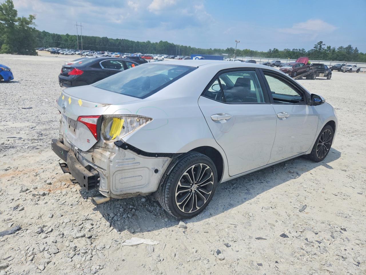 2014 Toyota Corolla S Plus Silver vin: 2T1BURHE1EC109064