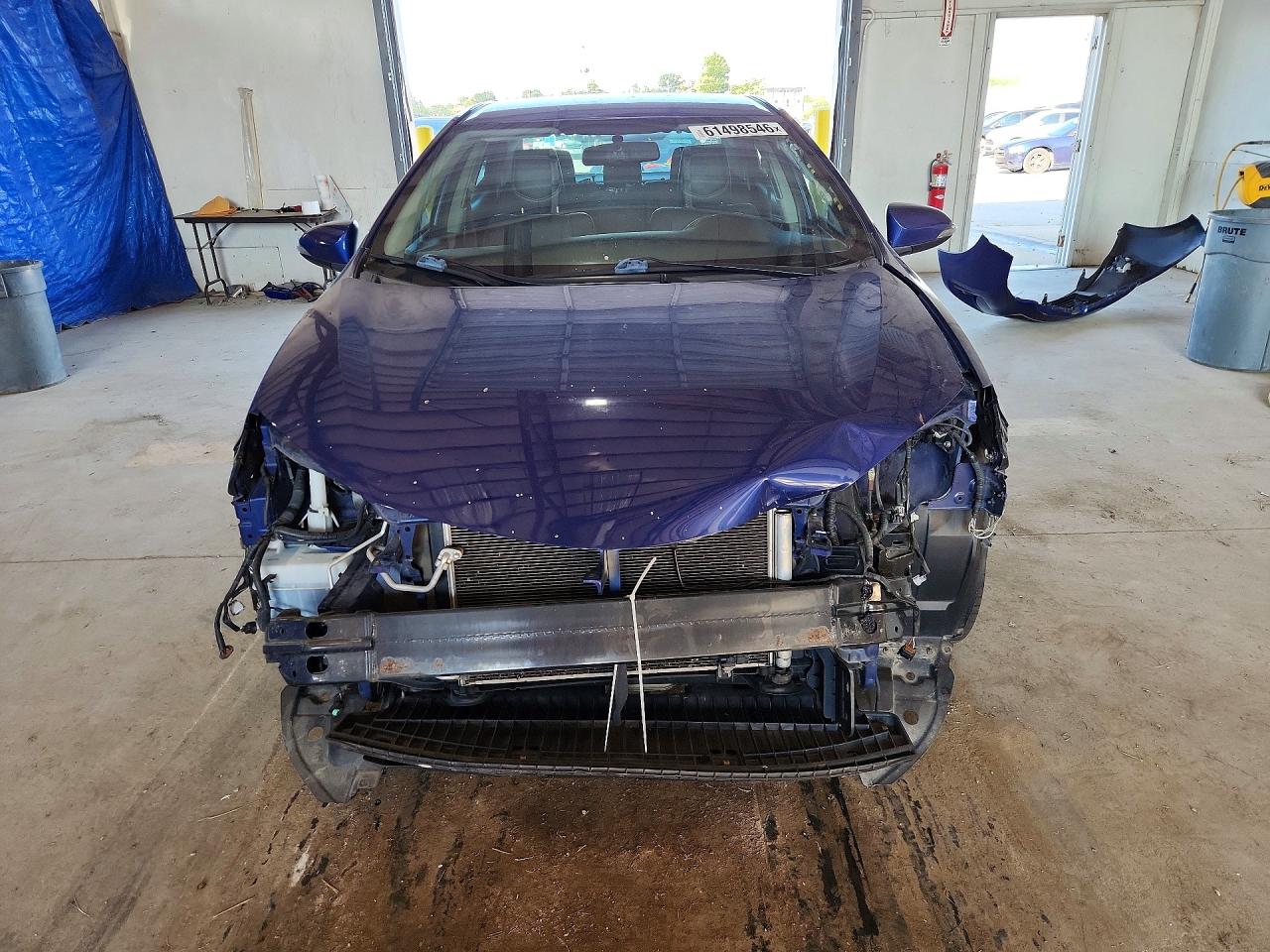 2014 Toyota Corolla S Plus Blue vin: 2T1BURHE1EC112014