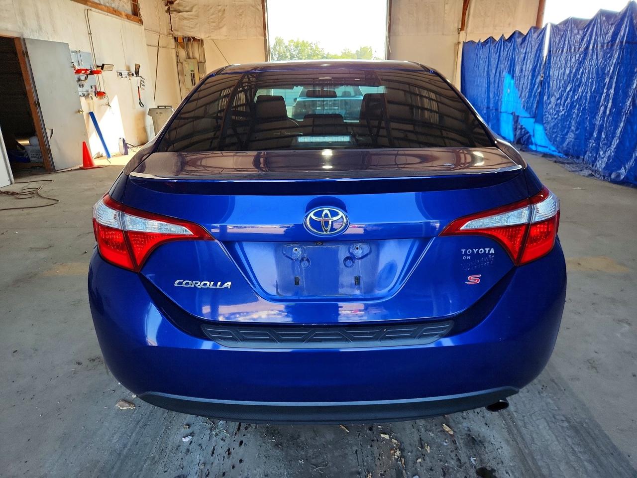 2014 Toyota Corolla S Plus Blue vin: 2T1BURHE1EC112014