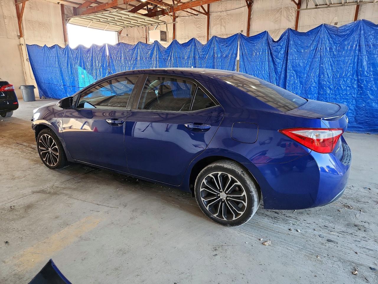 2014 Toyota Corolla S Plus Blue vin: 2T1BURHE1EC112014